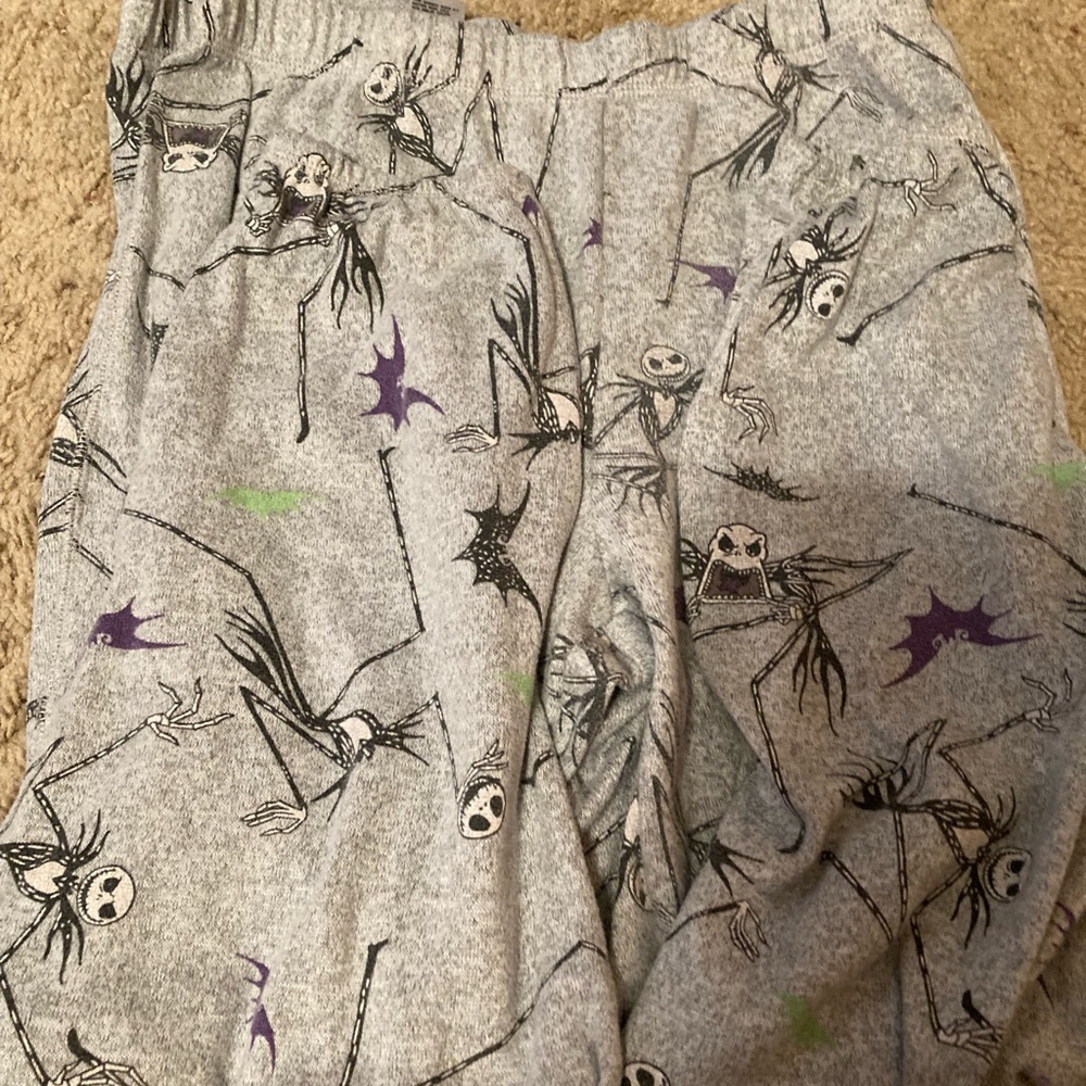 Nightmare before Christmas woman’s pj bottoms